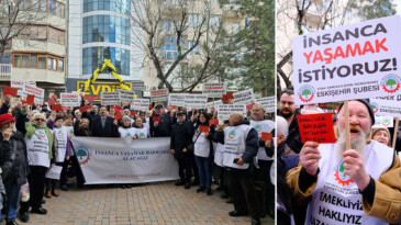 Emekliler Eskişehir’de haykırdı: “Bu maaş ayrımcılığı neden?”