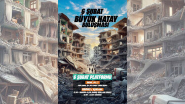 Depremin yıl dönümünde Büyük Hatay Buluşması: #6ŞubattaHataydayız