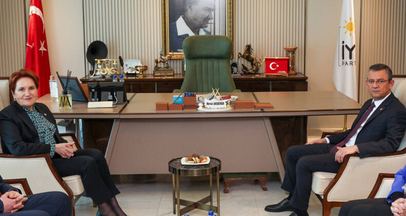 Özgür Özel’den Akşener’e taziye ziyareti