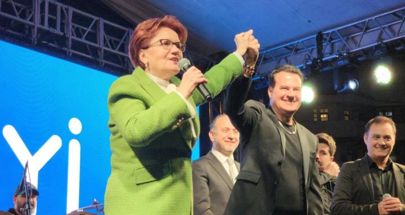 İYİ Parti adayı Hakan Peker ile Akşener, konserde buluştu