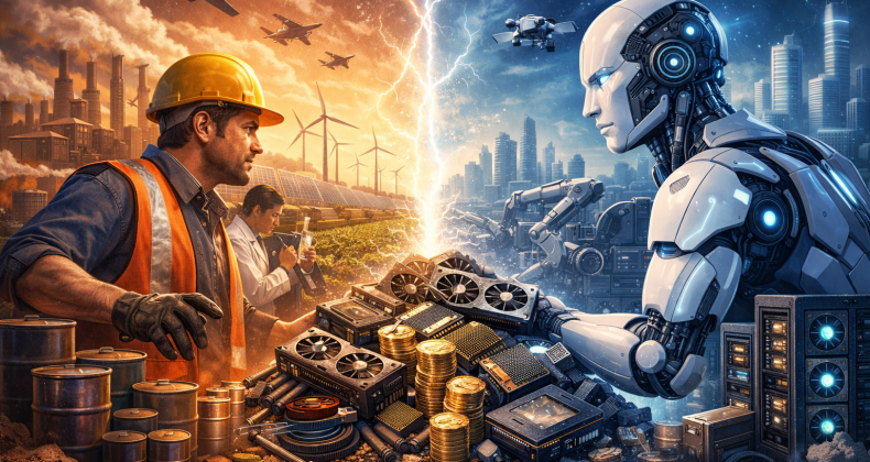 İnsanlık ve Yapay Zekâ: Kaynak Rekabeti ve Gelecek Perspektifi